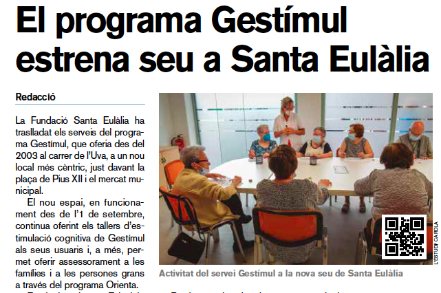 El programa Gestímul, estrena seu a Santa Eulàlia